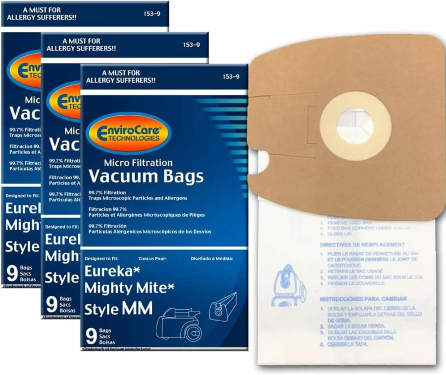 EnviroCare Mighty Mite 3670 & 3680 Series Vacuum Cleaner, White - Powerful & Lightweight