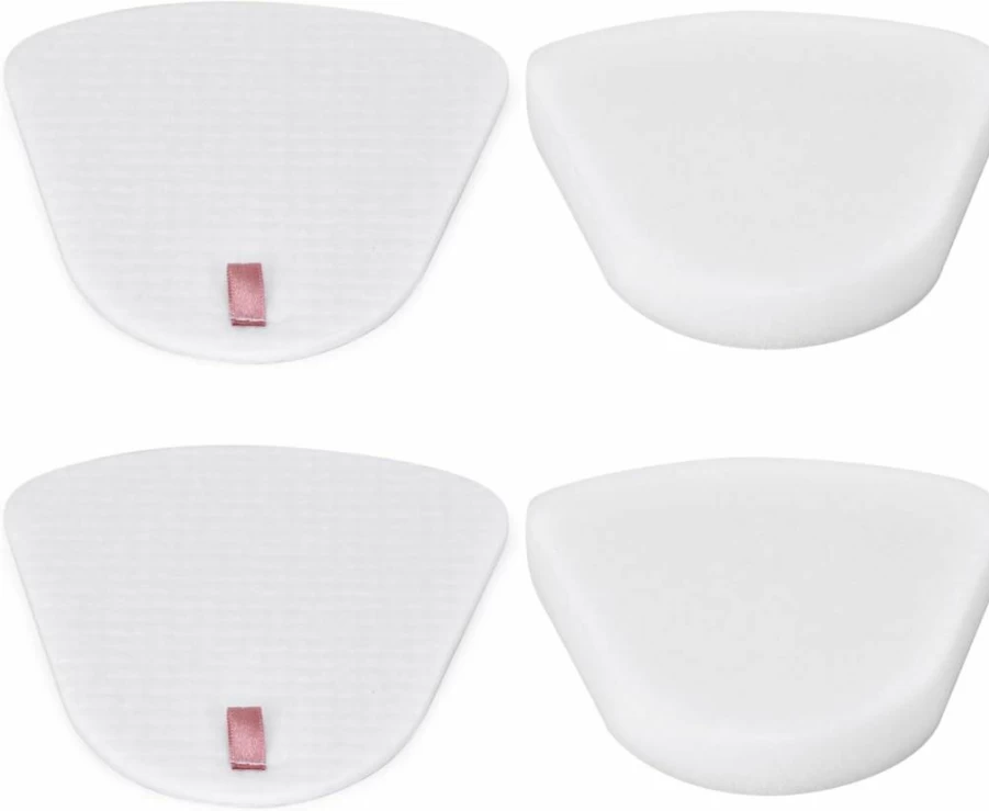 Aziliogcc Replacement Filters for Shark Navigator NV350 NV351 NV352 NV355 NV356 NV356E NV357 NV360 NV370 NV391 UV440 UV490 UV540 (2 Felt + 2 Foam) - XFF350 Compatible