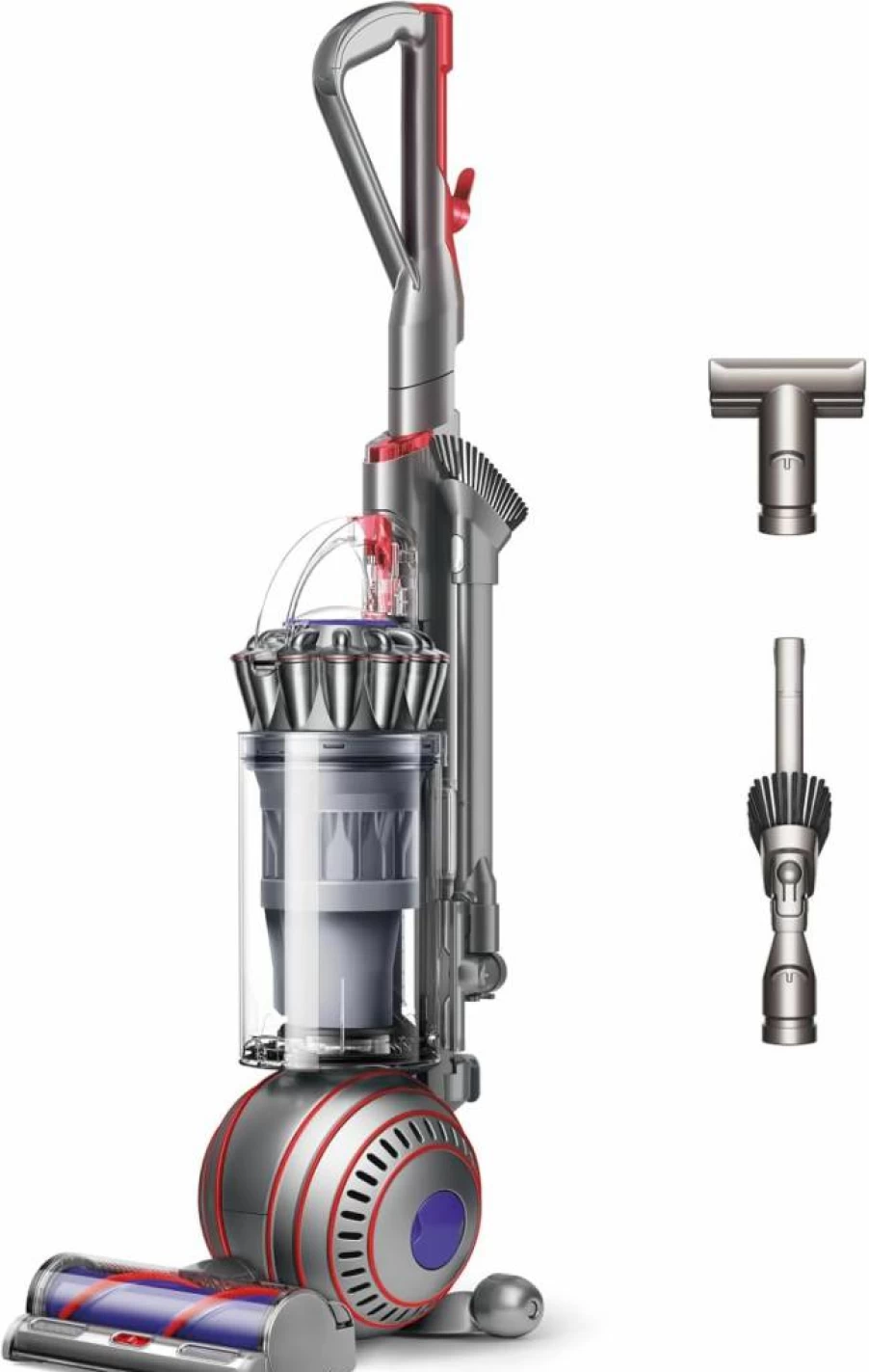 Dyson Ball Animal 3 Upright Vacuum Cleaner with Powerful Suction, Iron/Blue, for Pet Hair and Deep Carpet Cleaning