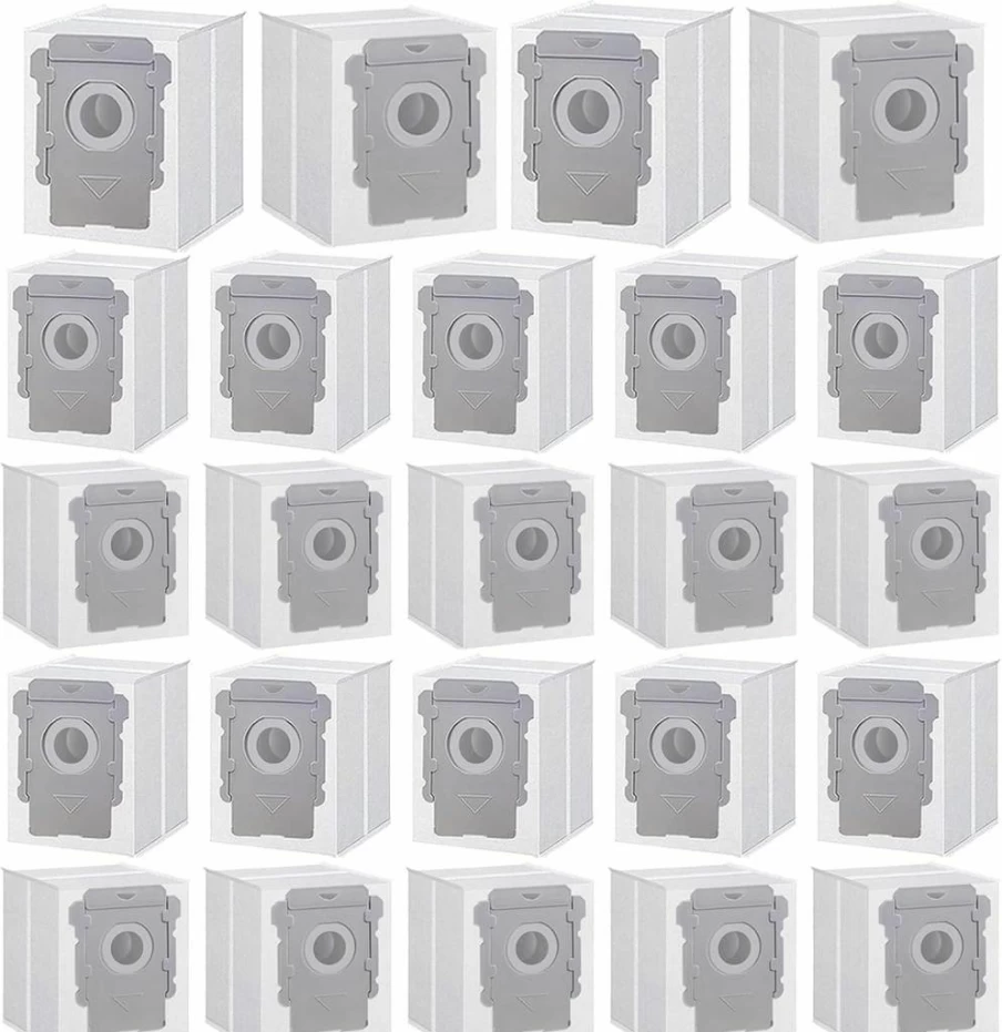 24 Pack MalhSlix Vacuum Bags for iRobot Roomba i-Series & j-Series - Compatible With Roomba i3/i4/i5/i6/i7/i8, j5/j7, s9+ Automatic Dirt Disposal Bags