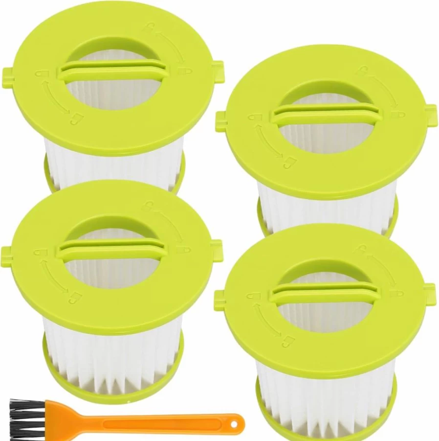 Sgizoku 4-Pack Replacement Filter Compatible With Ryobi One+ 18V PCL700 PCL704 PCL705 Handheld Vacuum, Fits Part # A32F05N A32HF00