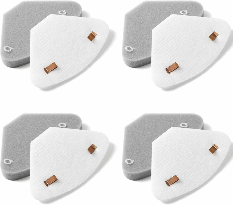 Janedtcyy 2-Pack HEPA Filter Replacement Compatible with Shark IP3251, IP3252, IP3124 Cordless Stick Vacuums - PowerDetect & Auto Empty System Dock