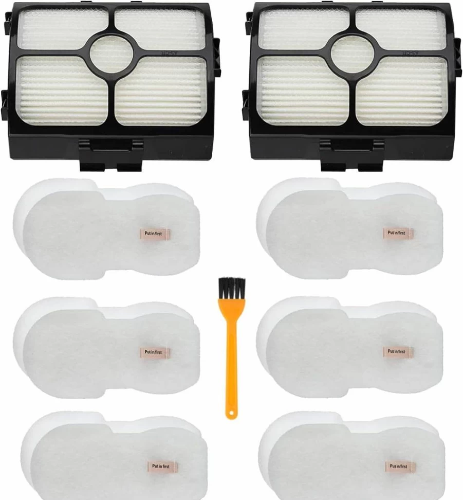 SavStor 2 HEPA & 6 Foam/Felt Filters Replacement for Shark HZ3002 HZ3000 Stratos Ultralight Corded Stick Vacuum Cleaner, Compatible with Part XFFKHZ3000 XHFHZ3000