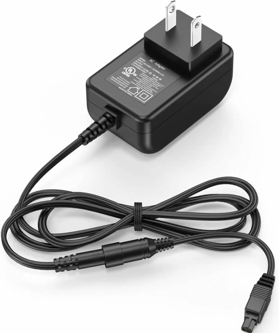 HIENADTOR 6.5Ft UL Listed Charger Power Cord for Shark Xa2700 V2700Z Cordless Floor Carpet Sweeper - AC Adapter Power Supply Replacement