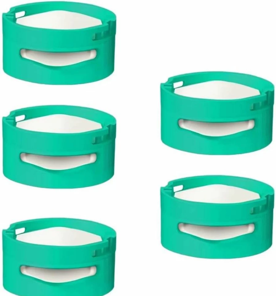 Xmasnova 5 Pack Vacuum Cleaner Odor Neutralizer Cartridges Compatible with Shark AZ3000, AZ3002, HZ3000, HZ3002, IZ862H, IZ562H, ZD550 - FC3000 Replacement Filters with Advanced Odor Eliminating Technology