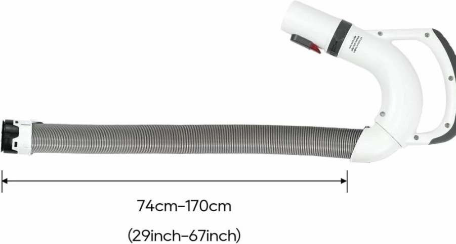 Pamiven Vacuum Hose Handle Replacement Compatible With Shark NV356E NV355 NV356 NV357 NV358 NV370 Rotator Lift-Away, 153FFJ Hose Accessory