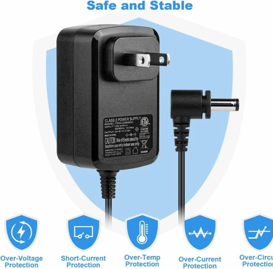 Lxljiad 24.8V Charger Compatible with Shark Rocket Pet Pro, IX140H, IX141, IZ140, IZ140C, IZ141C, IZ142, IZ363H, UZ145 Cordless Vacuum - Replacement Power Adapter