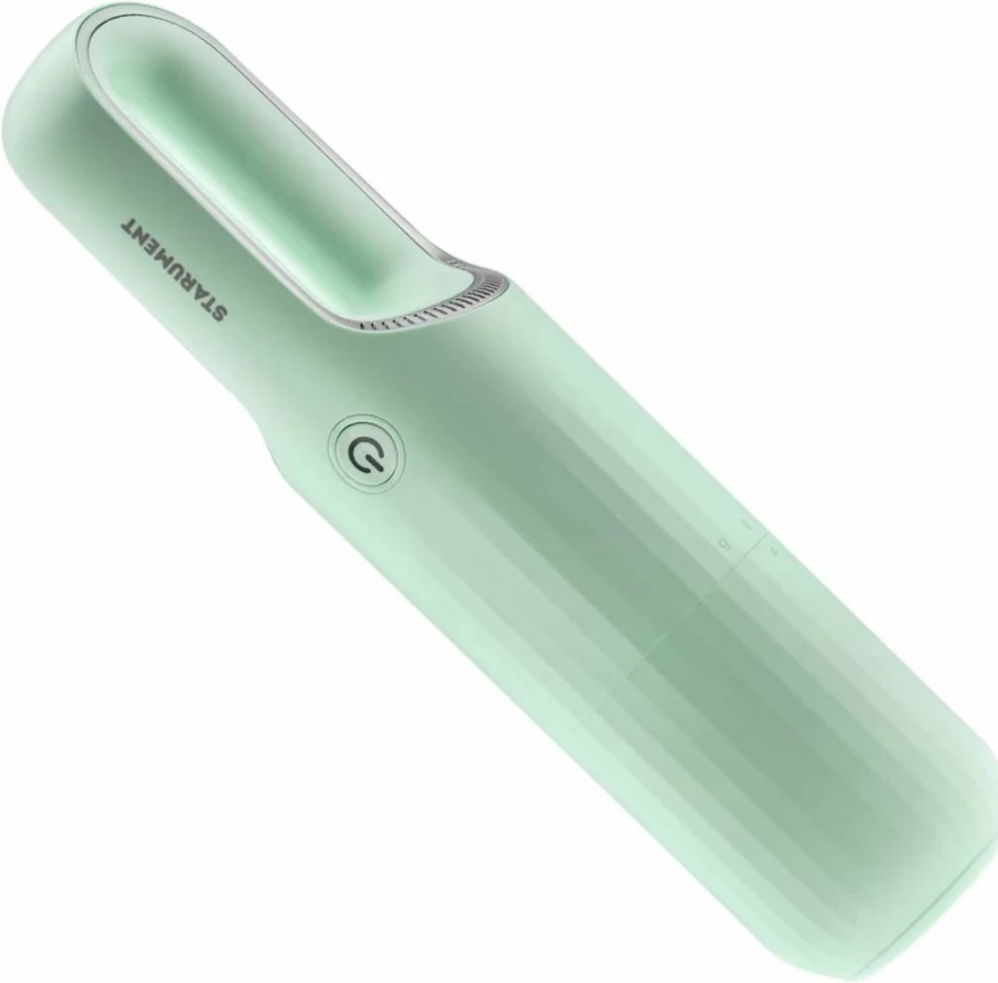 STARUMENT Portable Cordless Handheld Vacuum Cleaner - Lightweight, USB-C Rechargeable for Pet Hair, Dust, Car & Home, Compact Design, White