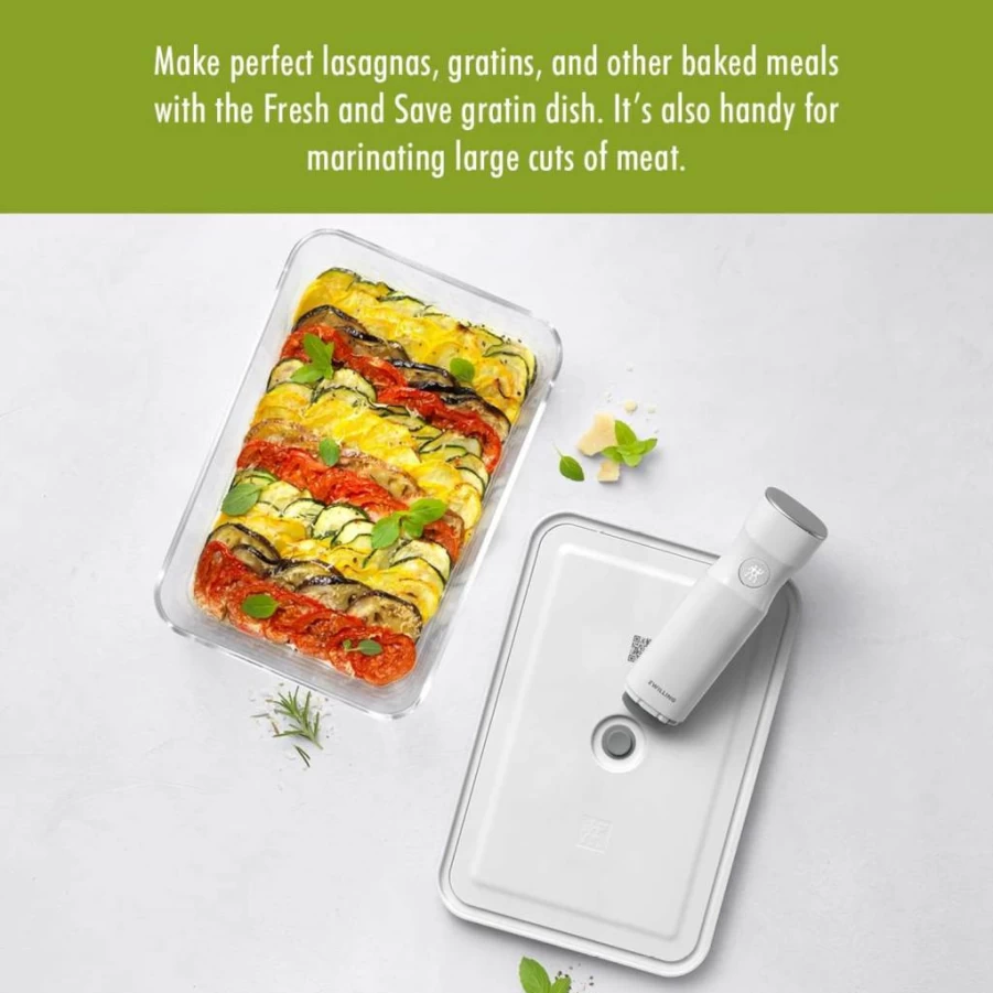 ZWILLING Handheld Vacuum Sealer Machine - Portable Food Saver for Freshness & Easy Storage