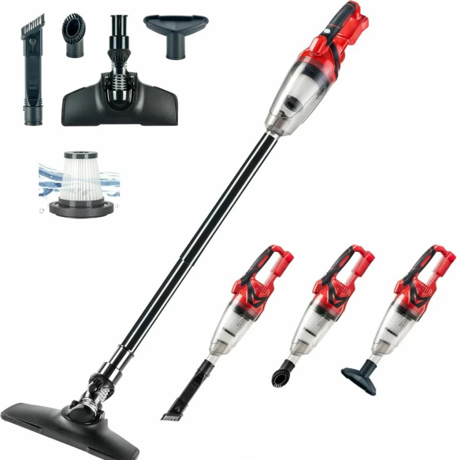 IRONFIST M18 Cordless Vacuum Cleaner - Lightweight Stick Vacuum with High Suction for Hard Floors, Carpets & Cars, Compatible with Milwaukee M18 Batteries (Battery Not Included)