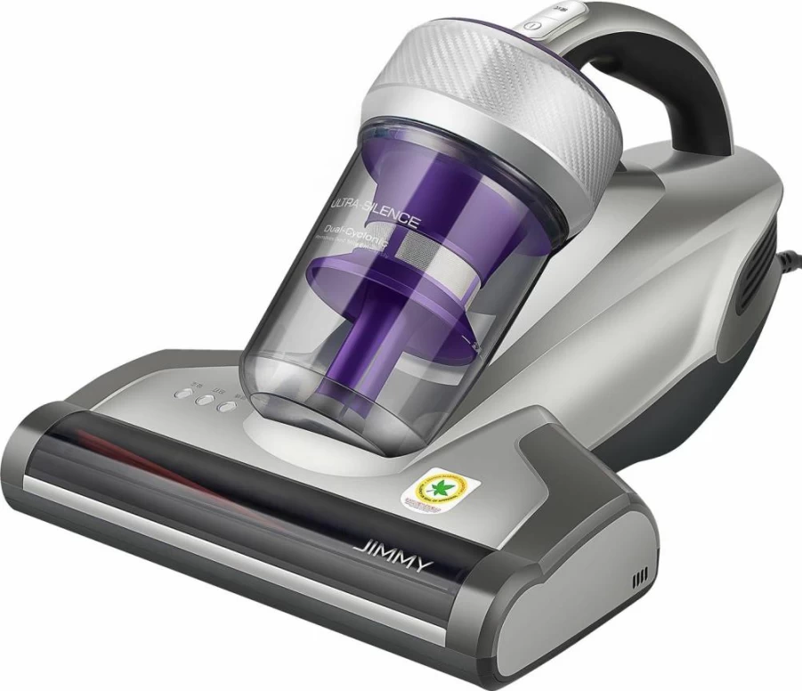 Jimmy JV35 Corded Mattress Vacuum Cleaner with UV-C Light & 140°C Heat, 14Kpa 480W Powerful Anti-Allergen Pet Hair Remover for Dust Mites & Bed Cleaning