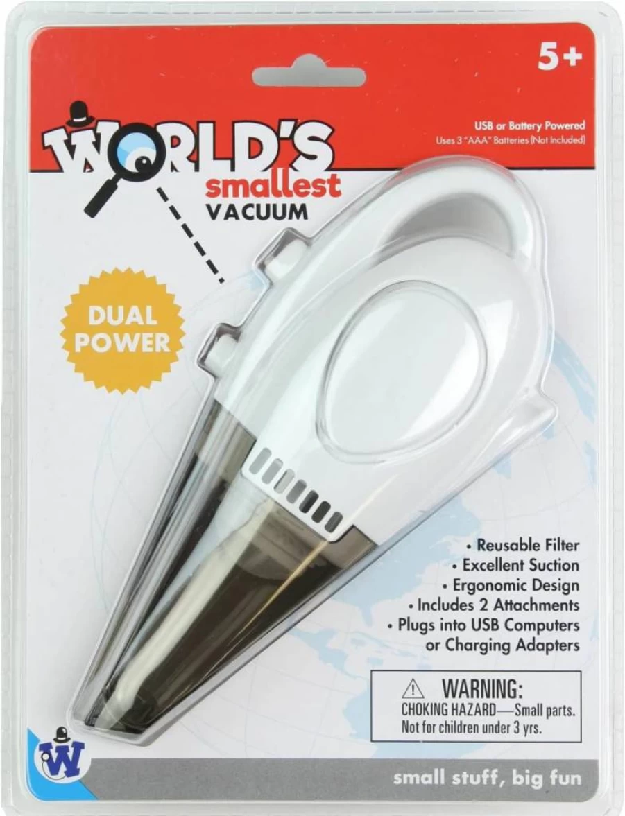 WESTMINSTER INC. World's Smallest Handheld Vacuum Cleaner – Ultra Compact & Powerful