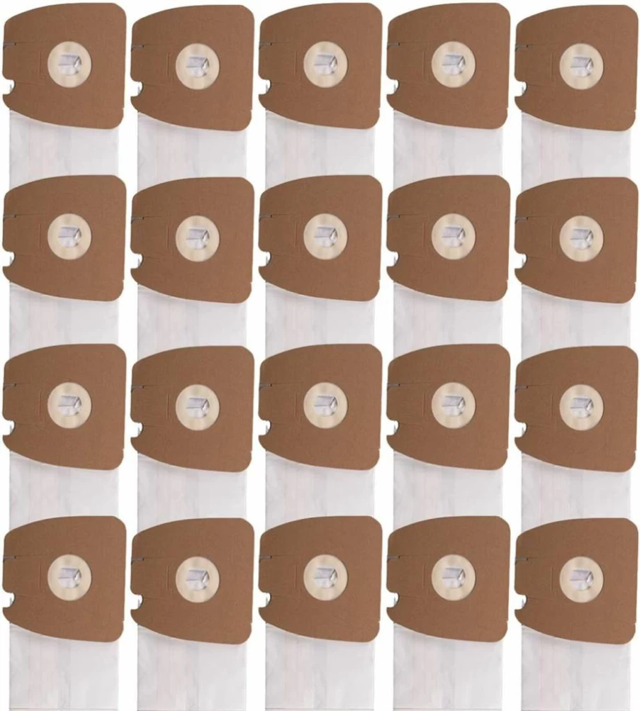 20 Pack Rinakou Premium Vacuum Dust Bags - Compatible with Sanitaire S3680 & SC3680 Canister Vacuums, Model 63253A, High-Quality Paper Replacement Bags