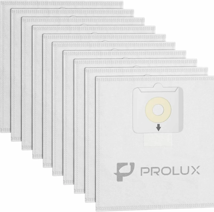 GV 10 Pack HEPA Replacement Bags for Prolux Tritan Vacuum, Genuine OEM Filter Bags, High Capacity Dust Bags for Vacuum Cleaners