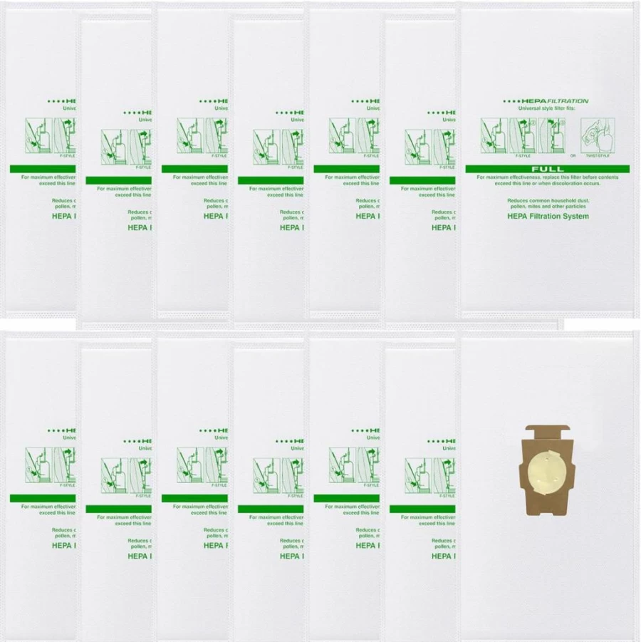 14 Pack GYGBVO HEPA Filter Bags Compatible with Kirby Sentria G Series & Avalir Vacuums - Replaces Part 205811, 204814, 204811 - 204814 Micron Magic Dust Bags