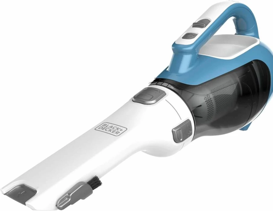 BLACK+DECKER CHV1410L Dustbuster AdvancedClean Cordless Handheld Vacuum for Home & Car, Lightweight with Crevice Tool, Portable Rechargeable Cleaner