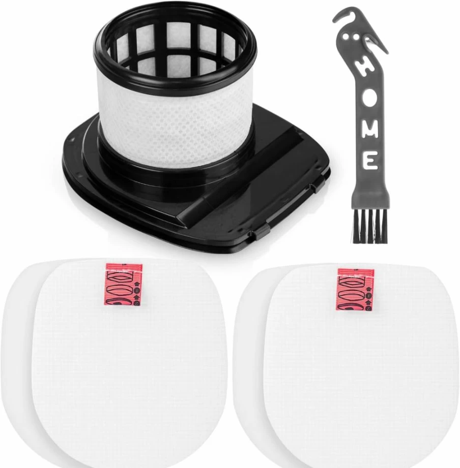 2Pack Jollsung Pre-Motor Foam and Felt Filter Replacement Compatible with Shark Cordless Vacuum Cleaner Models IX140, IX142, IZ140, IZ141C, IZ142, IZ162H, IZ362H, IZ363HT, IZ462H - Replaces 617FJ140