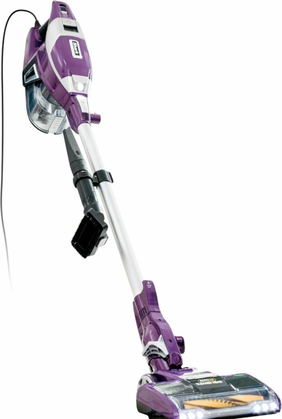 Shark ZS351 Rocket Corded Ultra-Light Vacuum Cleaner with Zero-M Anti-Hair Wrap, XL Dust Cup, Handheld Mode, Swivel Steering, Plum Purple – Powerful Lightweight Upright Vacuum for Pet Hair and Hard Floors