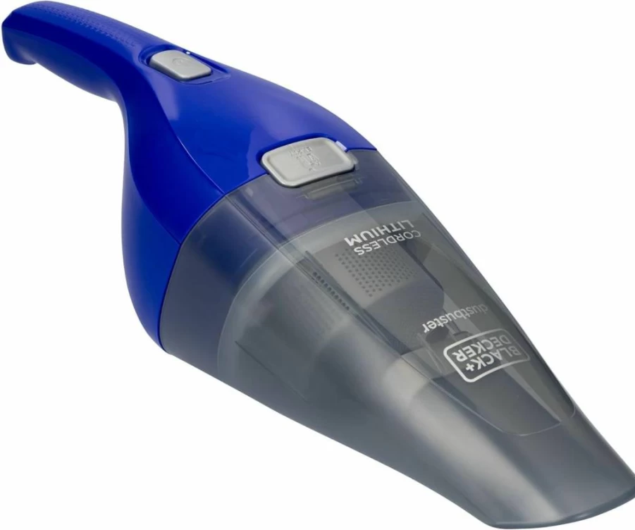 BLACK+DECKER Dustbuster Cordless Handheld Vacuum Cleaner | QuickClean HNV115J22 for Home & Car | Lightweight, Rechargeable with Charger | Portable Car Vacuum for Pet Hair