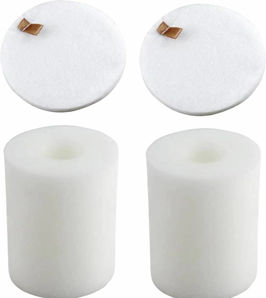 2 Pack Shark NV500 Foam Filter Kit - Compatible with Shark Rotator Pro Lift-Away Vacuum, Replaces XFF500 Filters