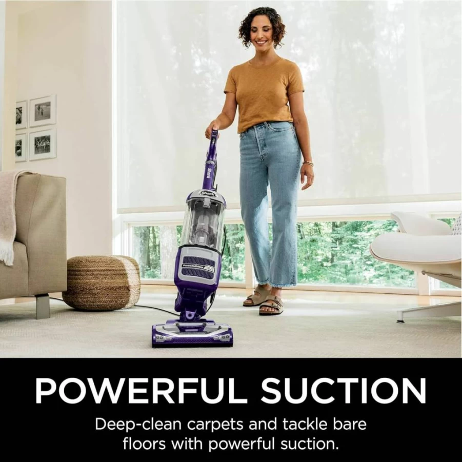 Shark NV586 Navigator Lift-Away Upright Vacuum Cleaner with Powerful Suction for Hardwood, Tile, Carpet & Multi-Surface Pet Hair Cleaning (Renewed)