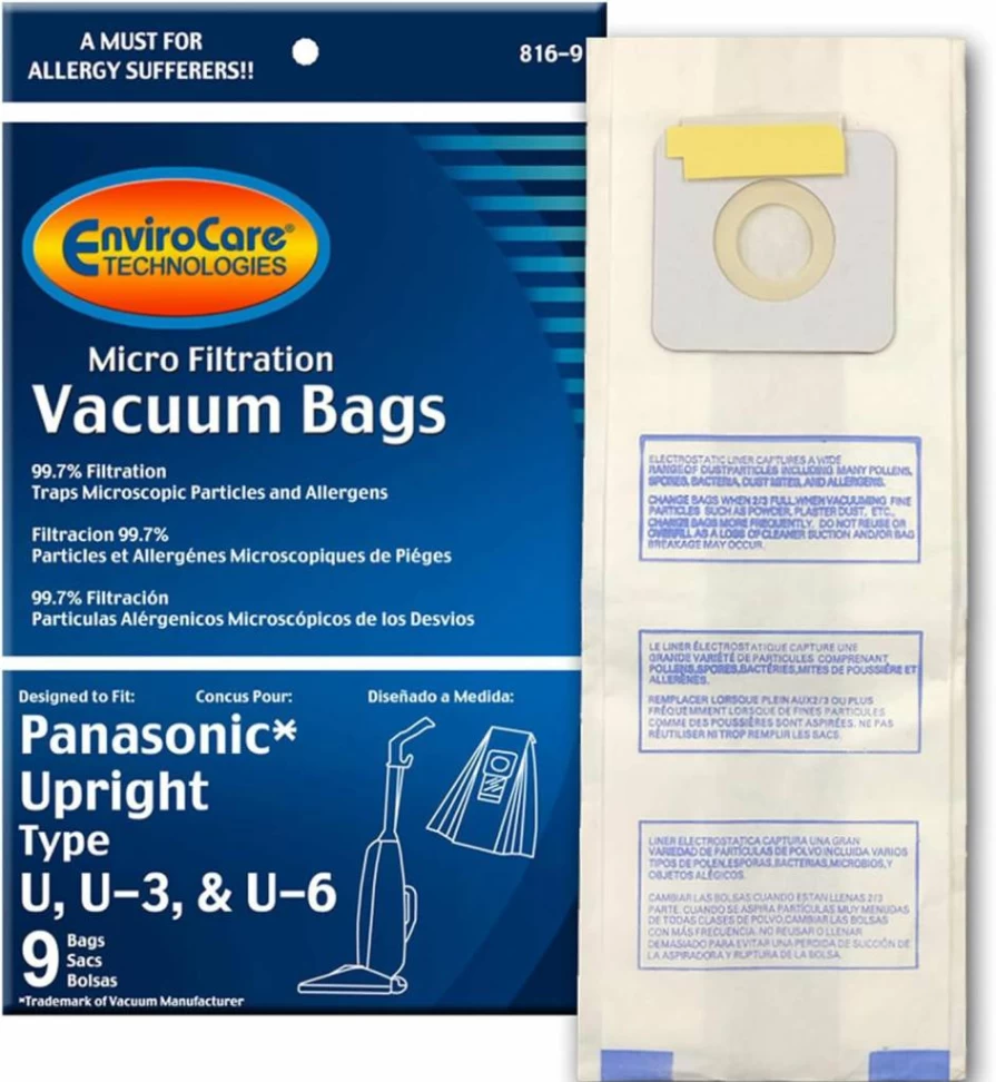 EnviroCare Premium Vacuum Cleaner Filters - Compatible with Kenmore, Sears, Panasonic (Models 86883, 86880, 20-86883) - 2 Pack Replacement HEPA Filters for Progressive CF1, Whispertone Series