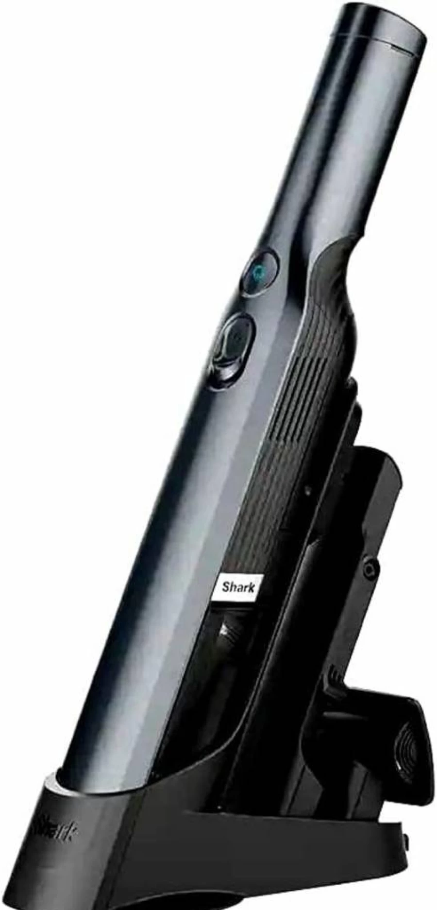 Shark WV201BLK WandVac Handheld Vacuum - 1.4 lbs Lightweight, Powerful Suction, Charging Dock, Detachable Dust Cup, One-Touch Empty (Renewed, Black)