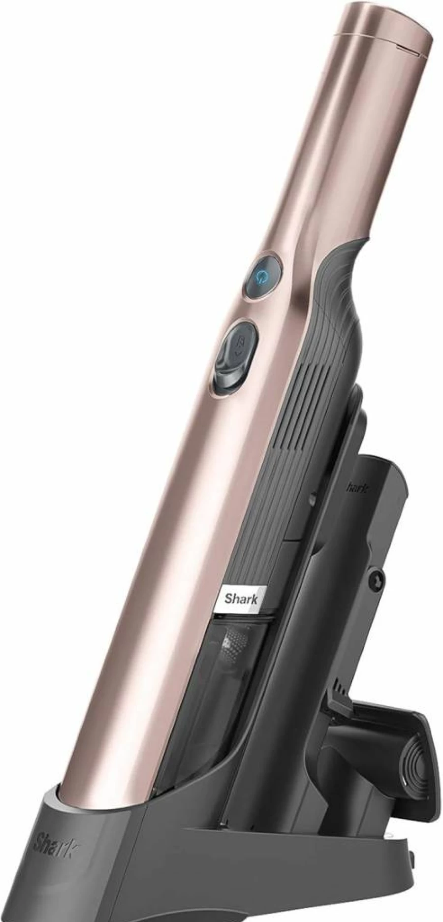 Shark WV201BK Wandvac Cordless Handheld Vacuum - 1.4 lbs Lightweight, Powerful Suction for Pet Hair, Car & Home, Includes Charging Dock & Duster Crevice Tool, Portable Black Hand Vac