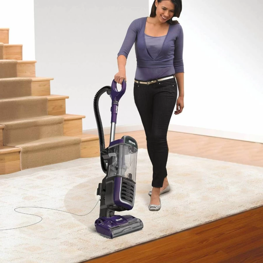 Shark NV150 Navigator Swivel Pro Lift-Away Corded Bagless Upright Vacuum for Carpets and Hard Floors, Anti-Allergy HEPA Filter (Renewed)