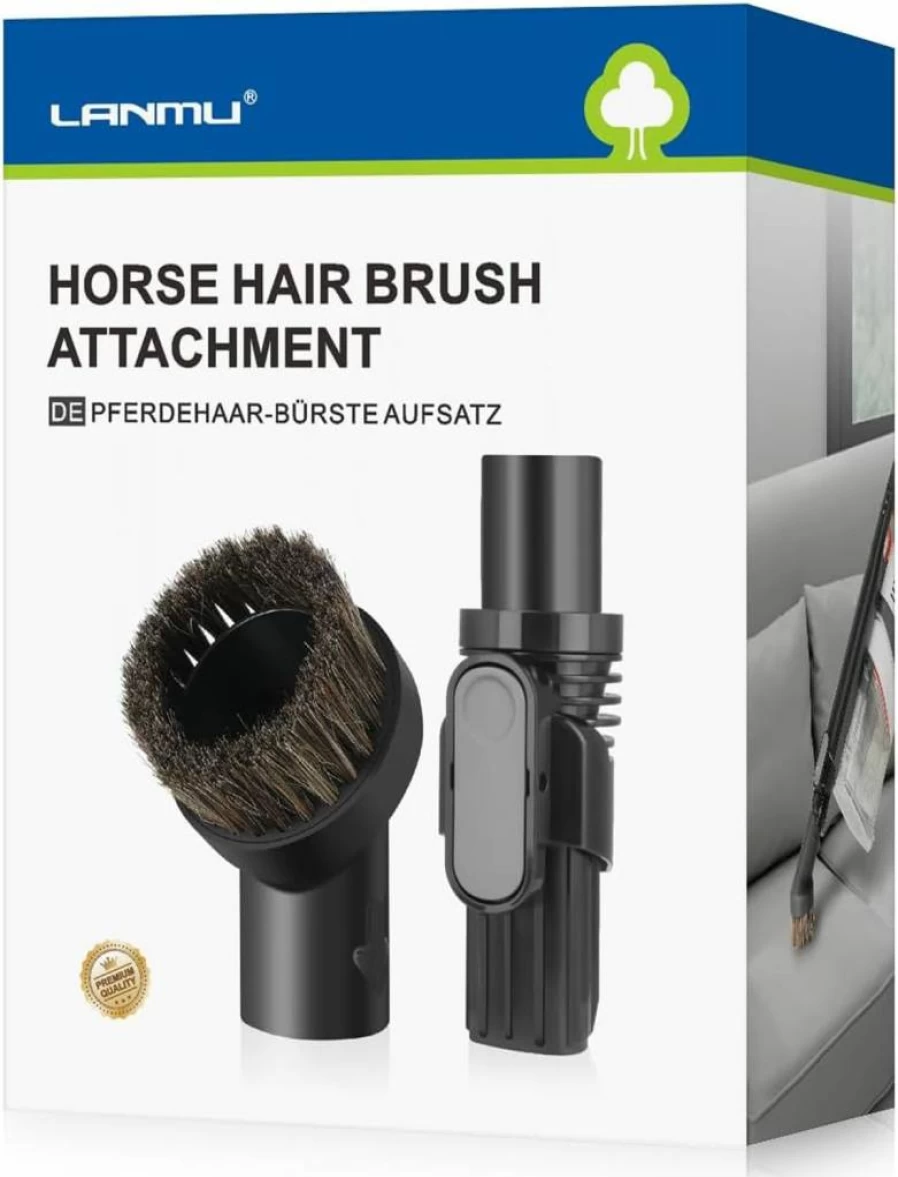LANMU D-Shape Vacuum Cleaner Crevice Tool Attachment Compatible With Shark IZ362HT, IZ363HT, IX141 Cordless Pet Stick Vacuums