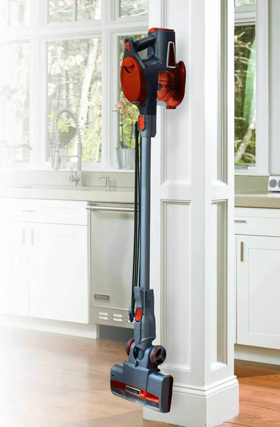 Shark Rocket HV301 Stick Vacuum Cleaner, Orange & Gray - Certified Renewed (1-Pack)