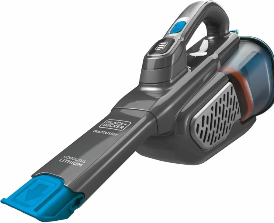 BLACK+DECKER Cordless Handheld Vacuum Cleaner | Dustbuster AdvancedClean+ | Portable Lightweight | White (HHVK320J10) | Quick Charging