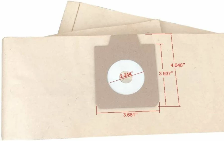 10 Pack CF Clean Fairy Vacuum Cleaner Bags Compatible With Nilfisk Euroclean GD930 UZ920 UZ930 UZ935 DP9000 Z970 Z990 - Replacement For Part# 1407015020