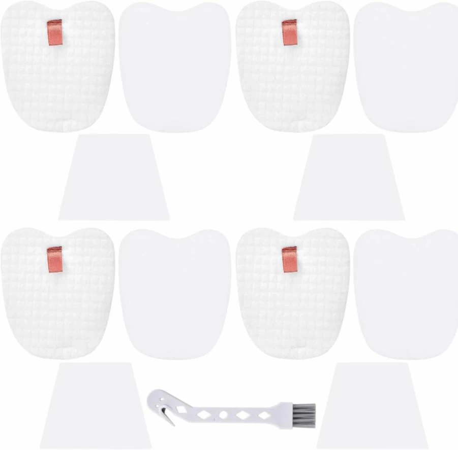 Artraise 4 Foam & Felt Filters + 4 Post-Filters Replacement for Shark Rocket DeluxePro Zero-M Hv345 Hv322 Zs350 Zs351 Zs352 Hv320 Vacuum Cleaner, Compatible with Part # Xpmfk320 & 1084Ftv320