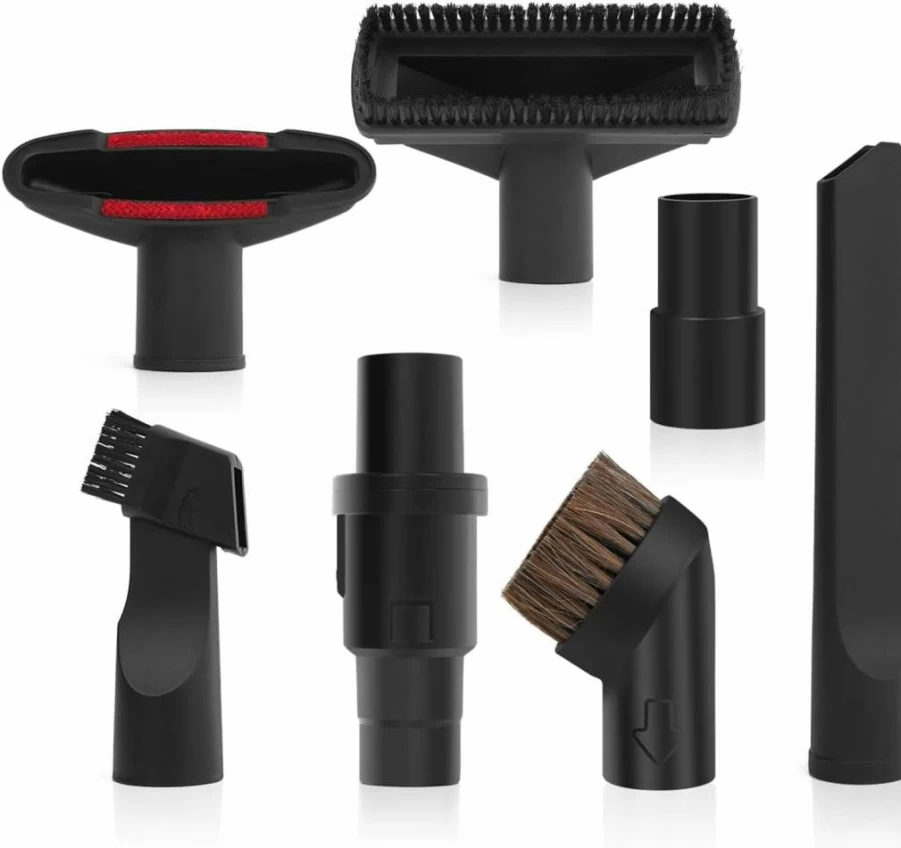 QRUIHC Vacuum Attachments Kit Compatible with Shark Navigator NV360, NV352, NV356E, Rotator NV500, NV501, Rocket HV301, HV322, HV371 - 1 1/4" Adapter & Accessories Set