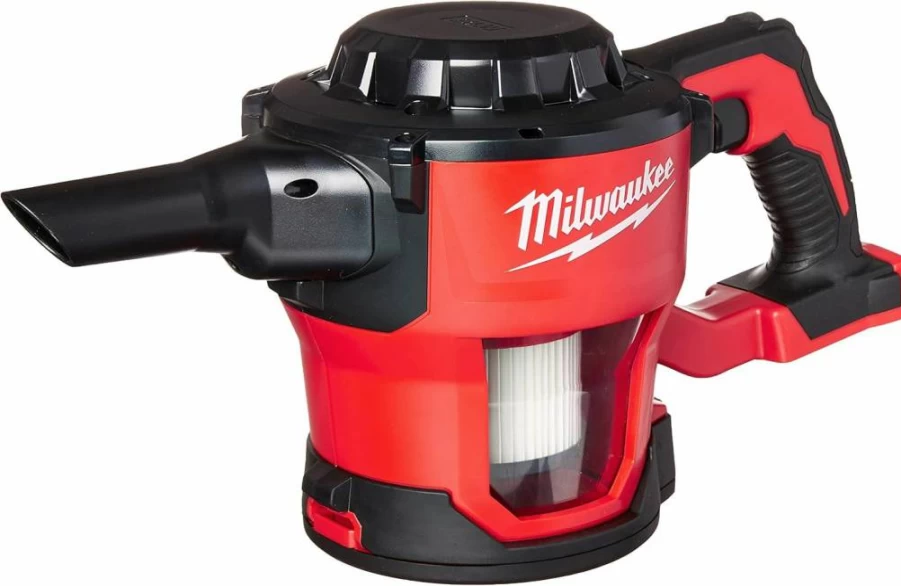 Milwaukee M18 0882-20 Cordless Handheld Vacuum - 40 CFM, Includes Hose Attachments & Accessories, No Battery (Power Tool Only)
