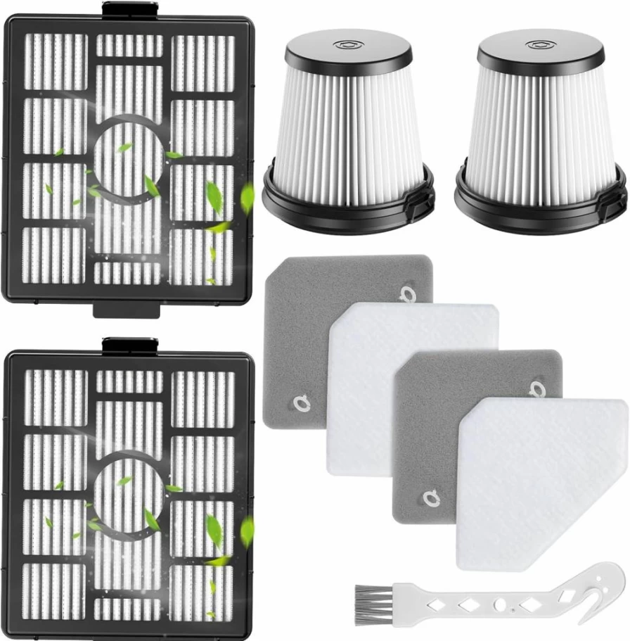 iSingo HEPA Filter Replacement Compatible with Shark BU3521, BU3523, BU3120 Clean & Empty Cordless Vacuum Cleaner - Genuine OEM Part Substitute
