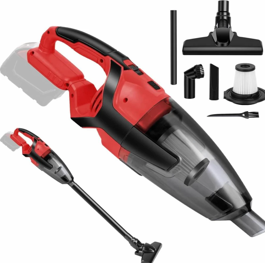 TRONYAN 18V Cordless Handheld Vacuum Cleaner 120W, Lightweight for Home, Car, Boat, Pet Hair, Furniture, Workshop, Tool Only (No Battery)