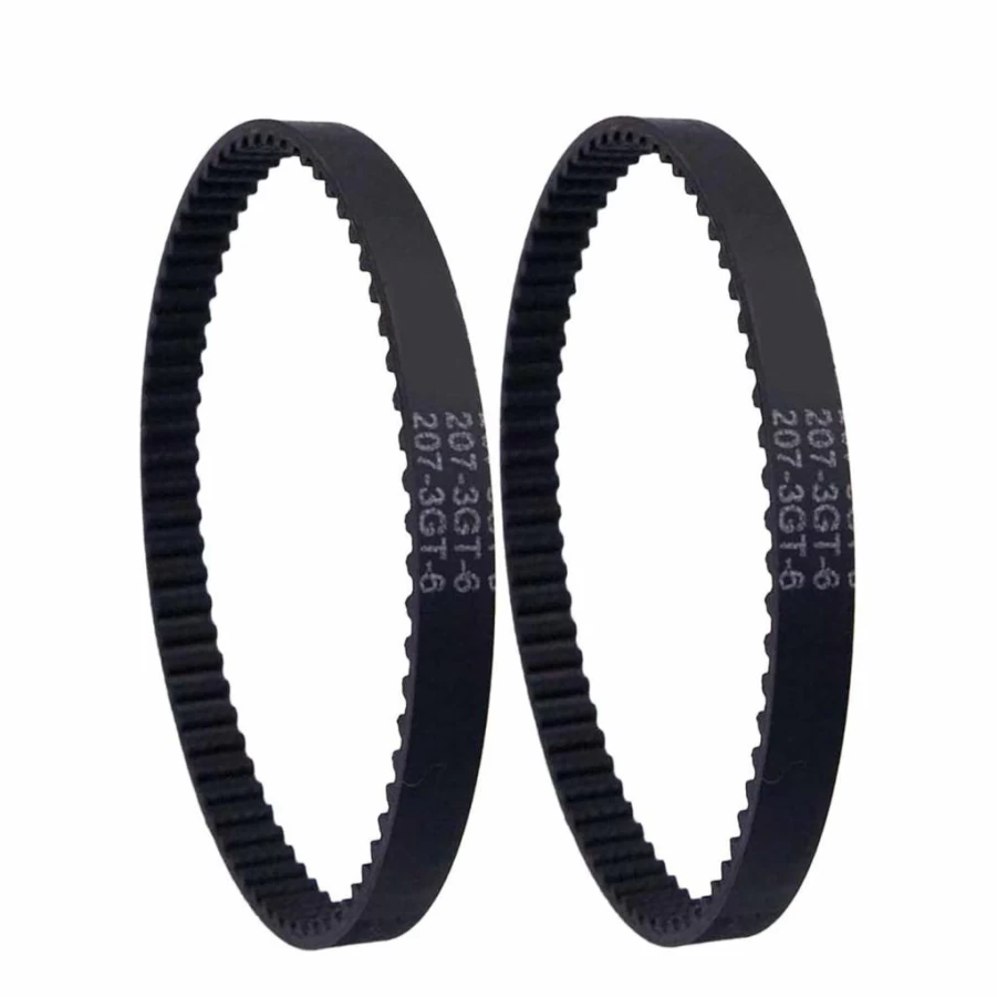 2 Pack QeHoelyfe Replacement Drive Belt Compatible with Shark NV355, NV356E, NV357, NV358, NV354C, NV800W, NV801, UV810, HV381, HV380, HV382, HV383, IZ362H, UV440, UV490, NV22L, NV370, NV22, NV70, UV400, UV410, UV420 Vacuum Cleaners