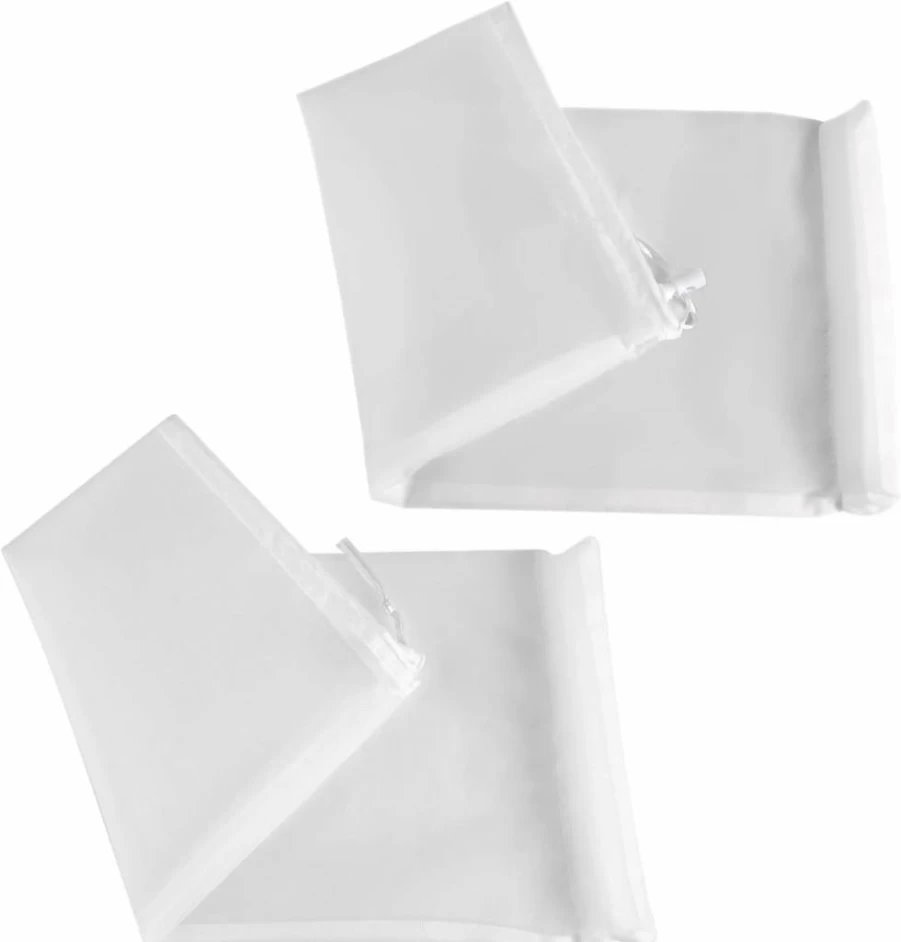 2 Pcs YIBEICO Replacement Filter Bags for Kokido Xtrovac 410 & 910 Pool Cleaners - 250 & 75 Microns Mesh Filter Bags Set