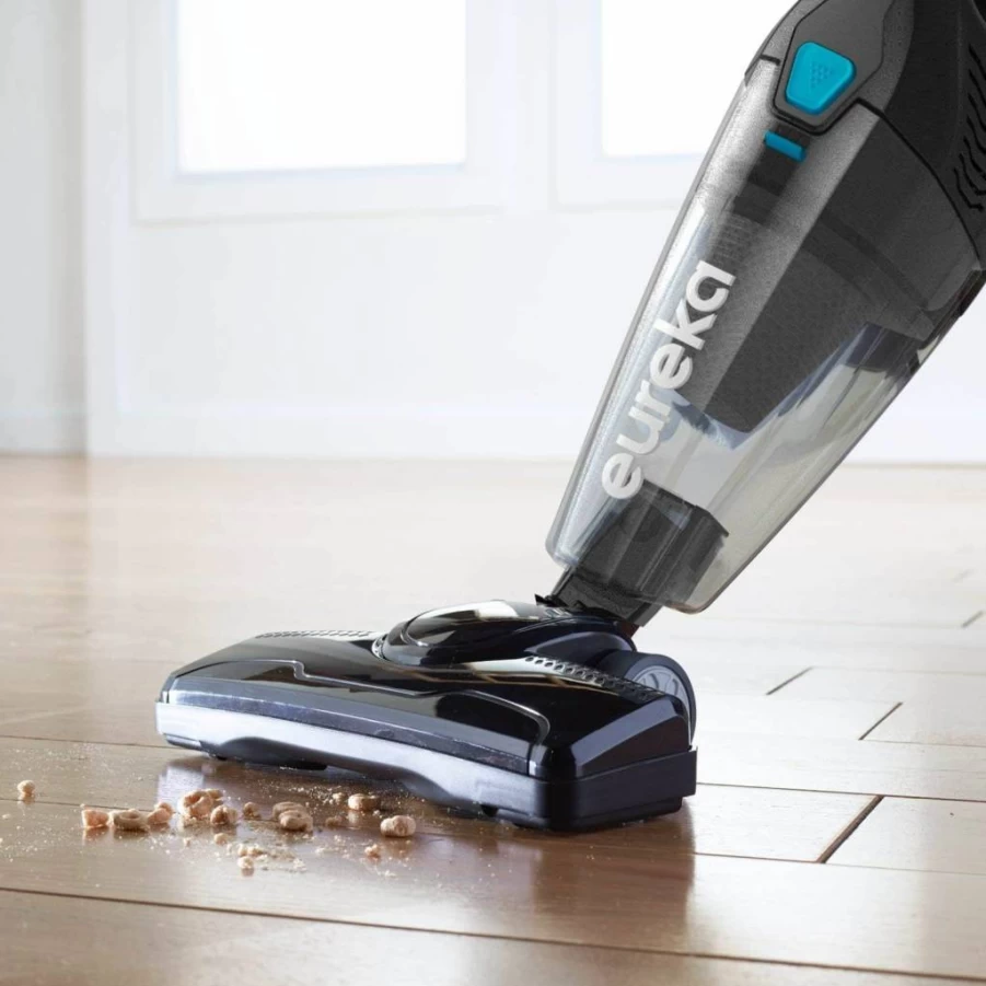 Eureka Blaze Nes215A 3-in-1 Swivel Handheld & Stick Vacuum Cleaner, Lightweight Cordless Blue