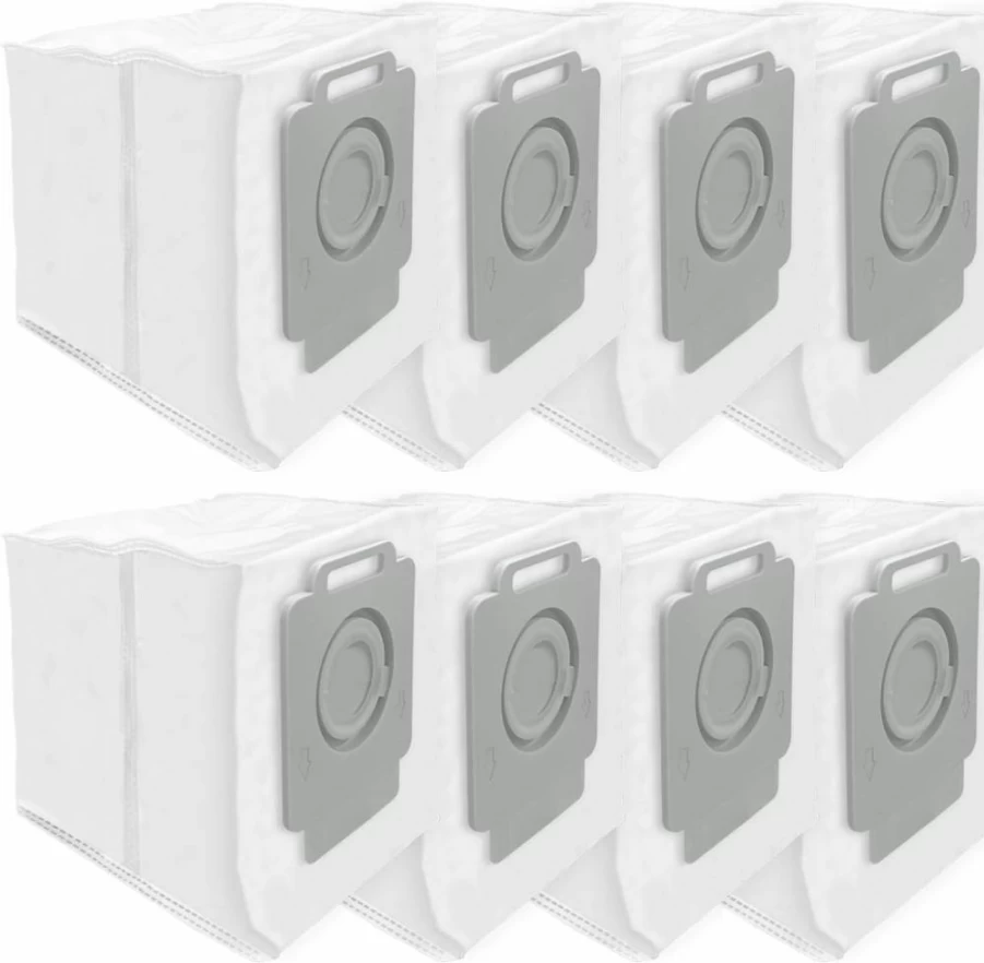 VACKING 8 Pack Replacement Dust Bags for Roomba i Series (i1/i3/i4/i5/i6/i7/i8), j Series (j5/j6/j7/j8/j9), s9 & 10 Max Robot Vacuums - Compatible with i1+, i3+, i4+, i5+, i6+, i7+, i8+, j5+, j6+, j7+, j8+, j9+, s9+ Models