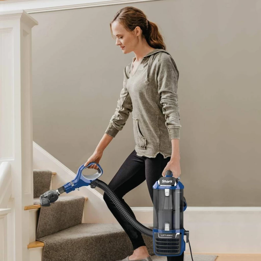 Ninja Uv700 Duoclean Zero-M Lift-Away Bagless Upright Vacuum Cleaner with Self-Cleaning Brushroll and HEPA Filter (Renewed)