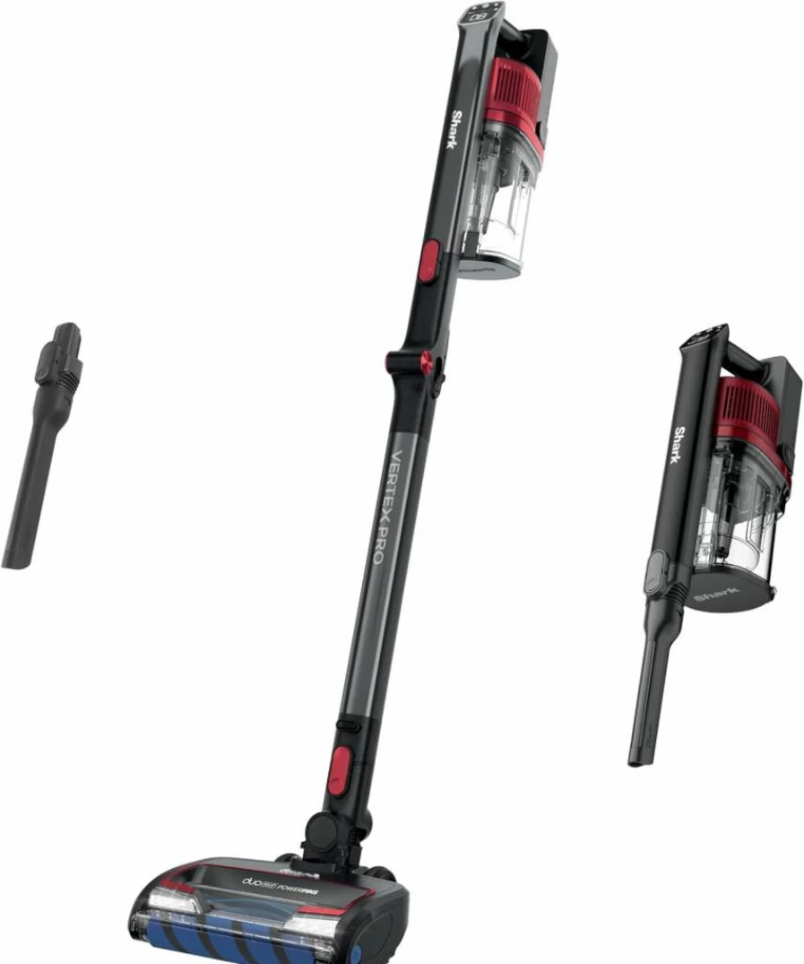 Shark Iz363Ht Cordless Vacuum Cleaner - Lightweight, Portable with HEPA Filter, Powerful Pet Hair Pickup, 50-Min Runtime, Includes Handheld Mode, Crevice Tool & Dusting Brush, Blue