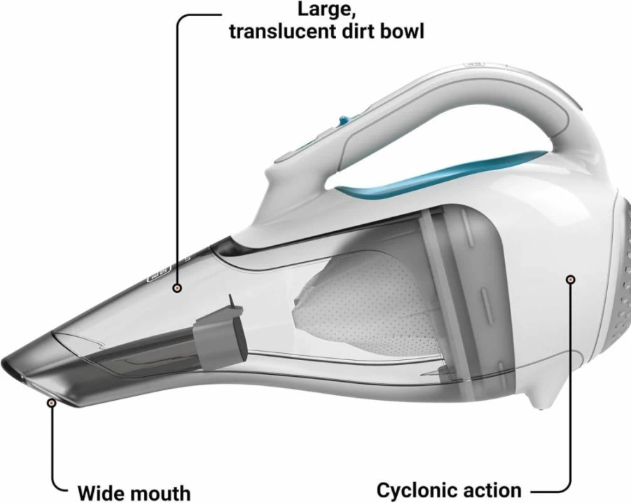 BLACK+DECKER Dustbuster Cordless Handheld Vacuum Cleaner for Home and Car - HHVI315JO42 Rechargeable Lightweight Portable