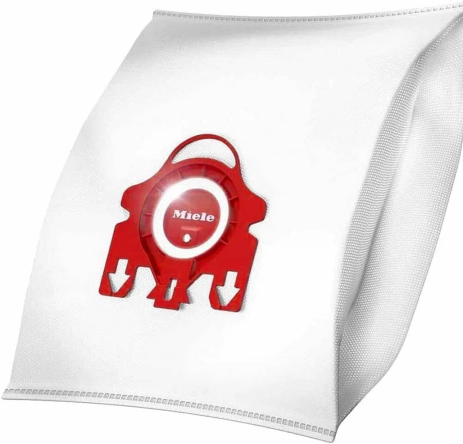 Miele Genuine FJM Airclean Vacuum Cleaner Dust Bags - 8 Pack | OEM Replacement for Miele Vacuums