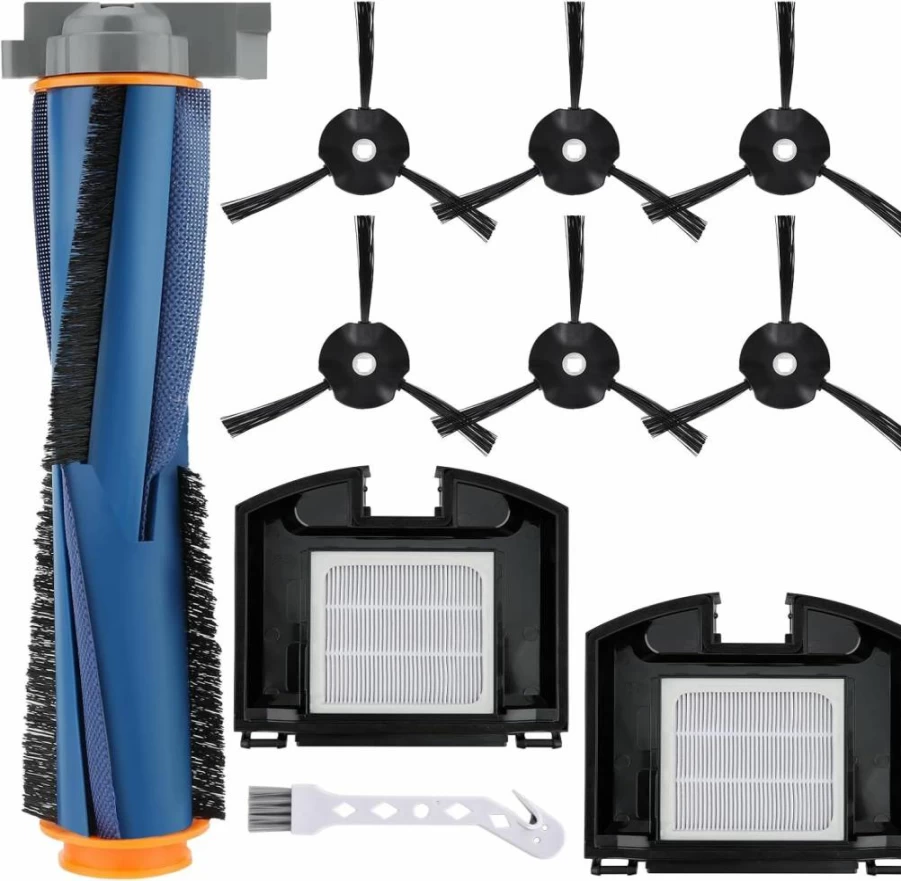 Attemart Replacement Parts Kit for Shark RV2310 Matrix Robot Vacuum - 1 Roller Brush, 2 HEPA Filters, 6 Side Brushes (Compatible with RV2310, Excludes AV2310AE/RV2310AE Models)