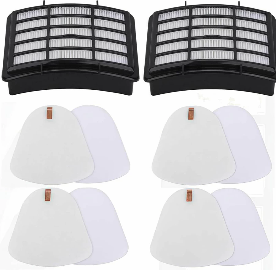 Sgizoku Replacement Hepa & Foam Filters Compatible with Shark Navigator NV350 NV351 NV352 NV355 NV360 NV370 UV440 UV490 UV540 - XFF350 XHF350 5-Pack Vacuum Filters Set