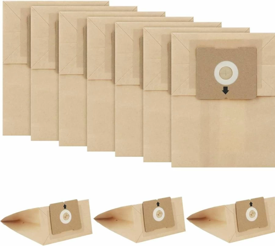 10 Pack Cabiclean Vacuum Bags Compatible with Bissell 4122, 2154, 1668 Series & Zing Canister Vacuum Cleaners - Replaces 213-8425, 2138425