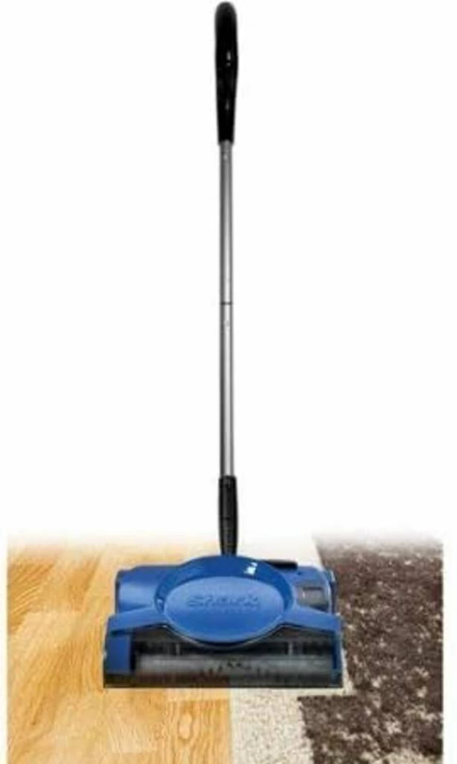 Shark V2700Z Renewed Rechargeable Cordless Floor and Carpet Sweeper with 10-Inch Cleaning Path, Quiet Operation